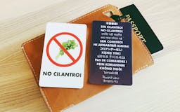 No Cilantro! wallet card media 1