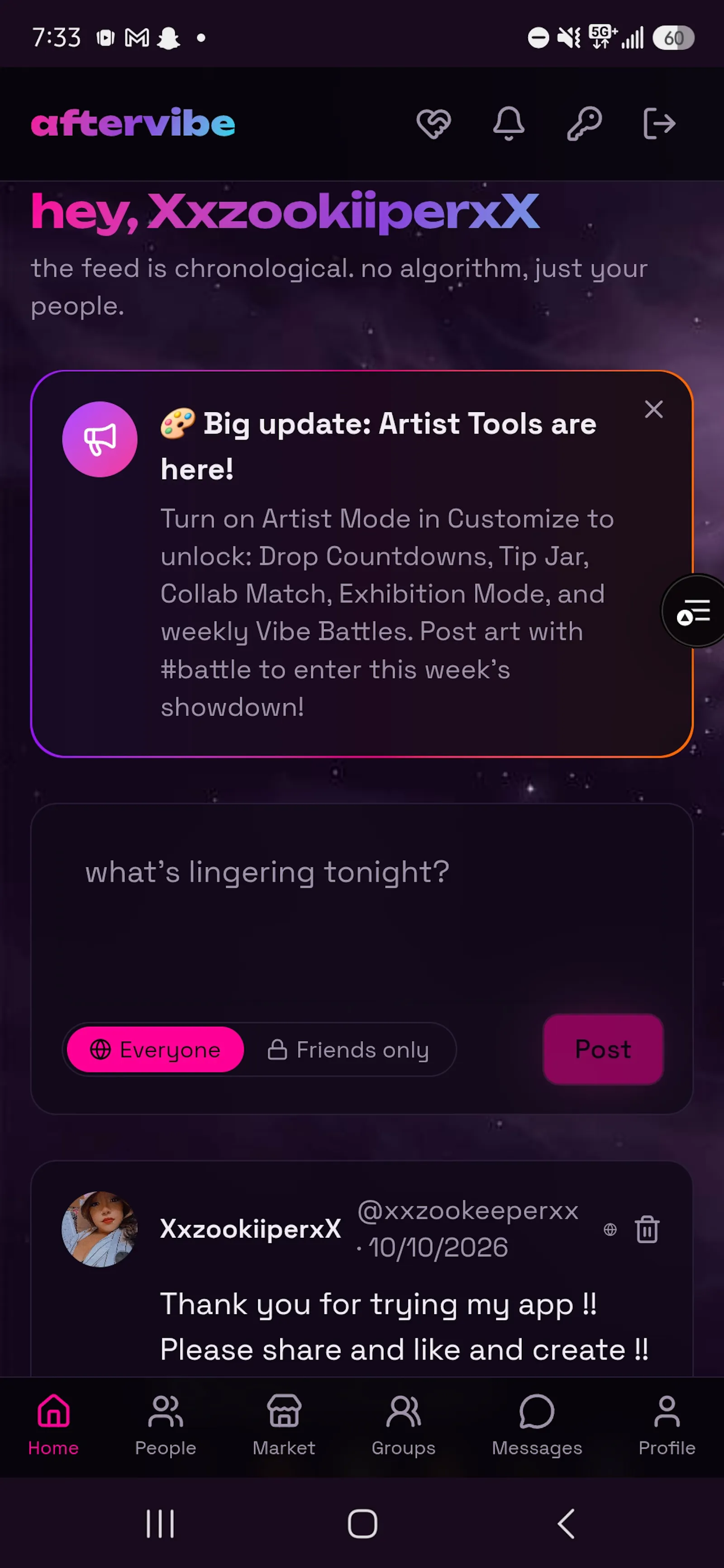 Aftervibe  screenshot 2