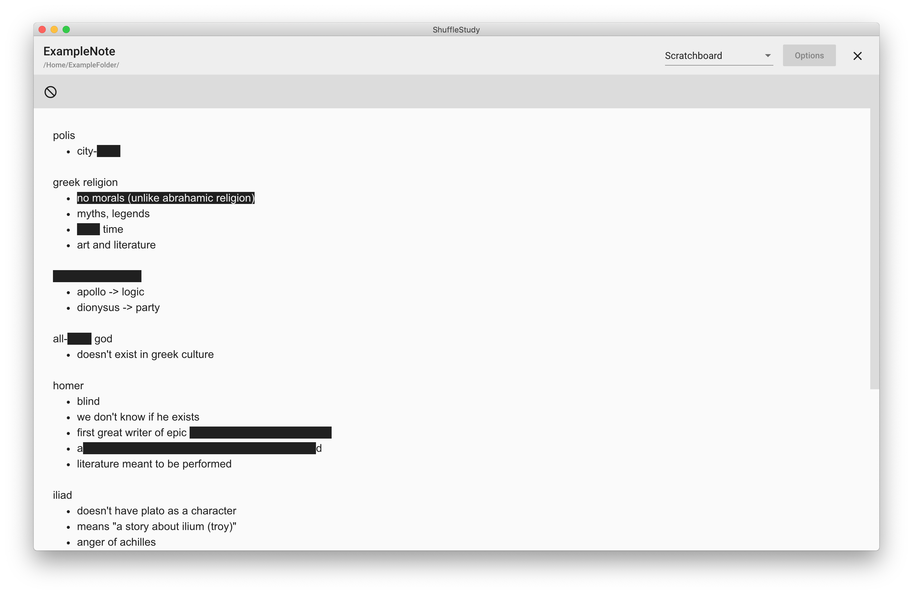 ShuffleStudy gallery image