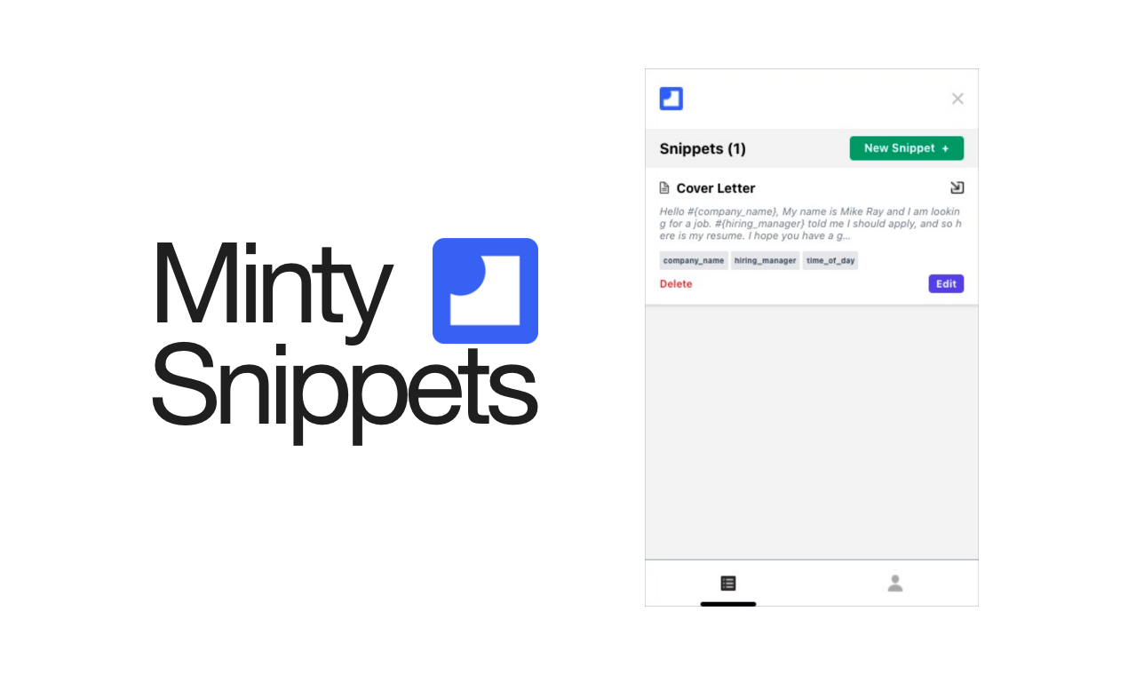 Minty Snippets gallery image