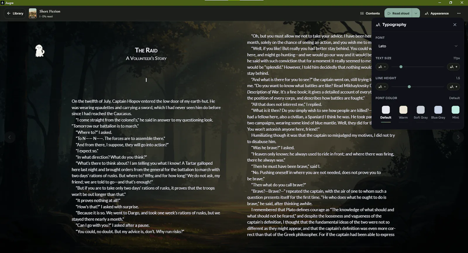 Augre screenshot 2