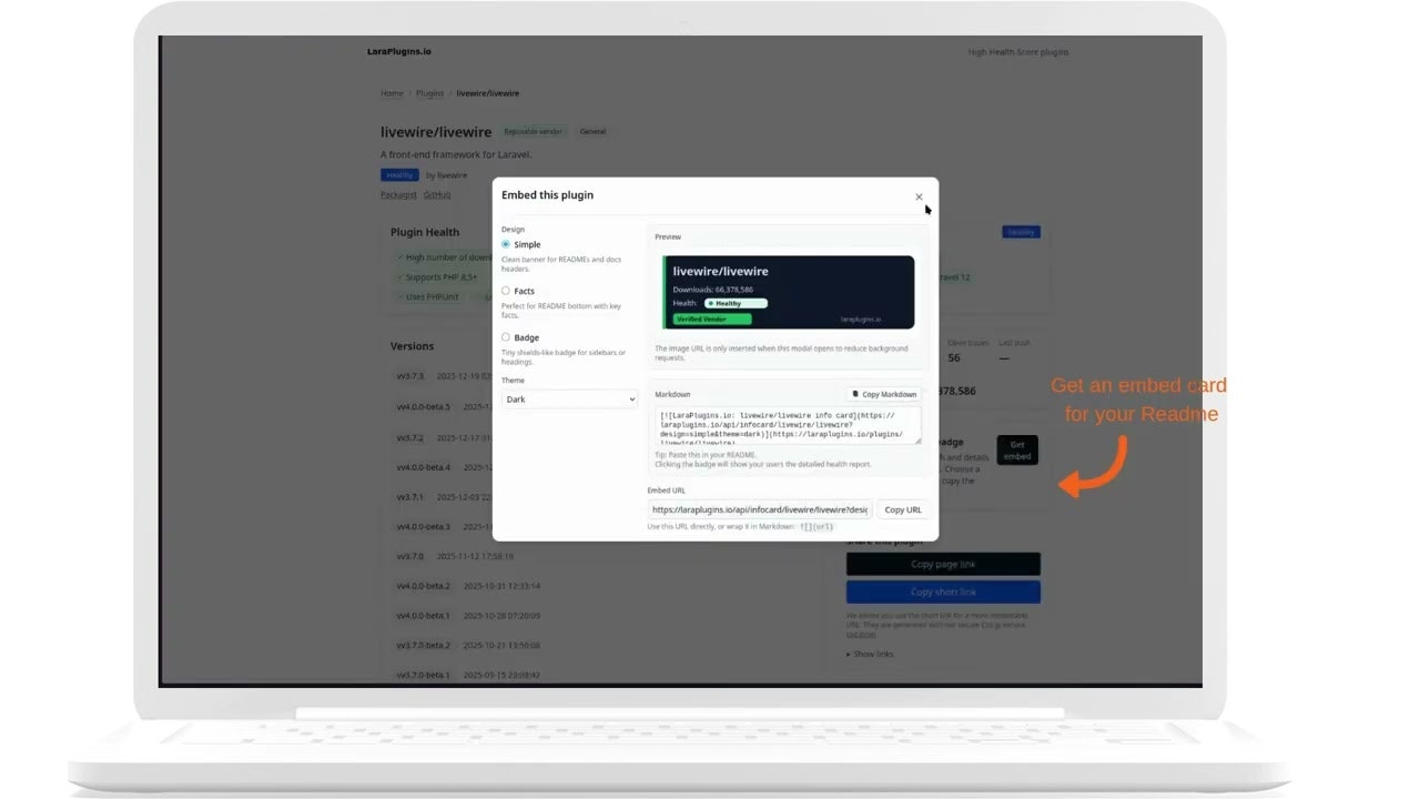 LaraPlugins.io  Laravel Health Directory gallery image