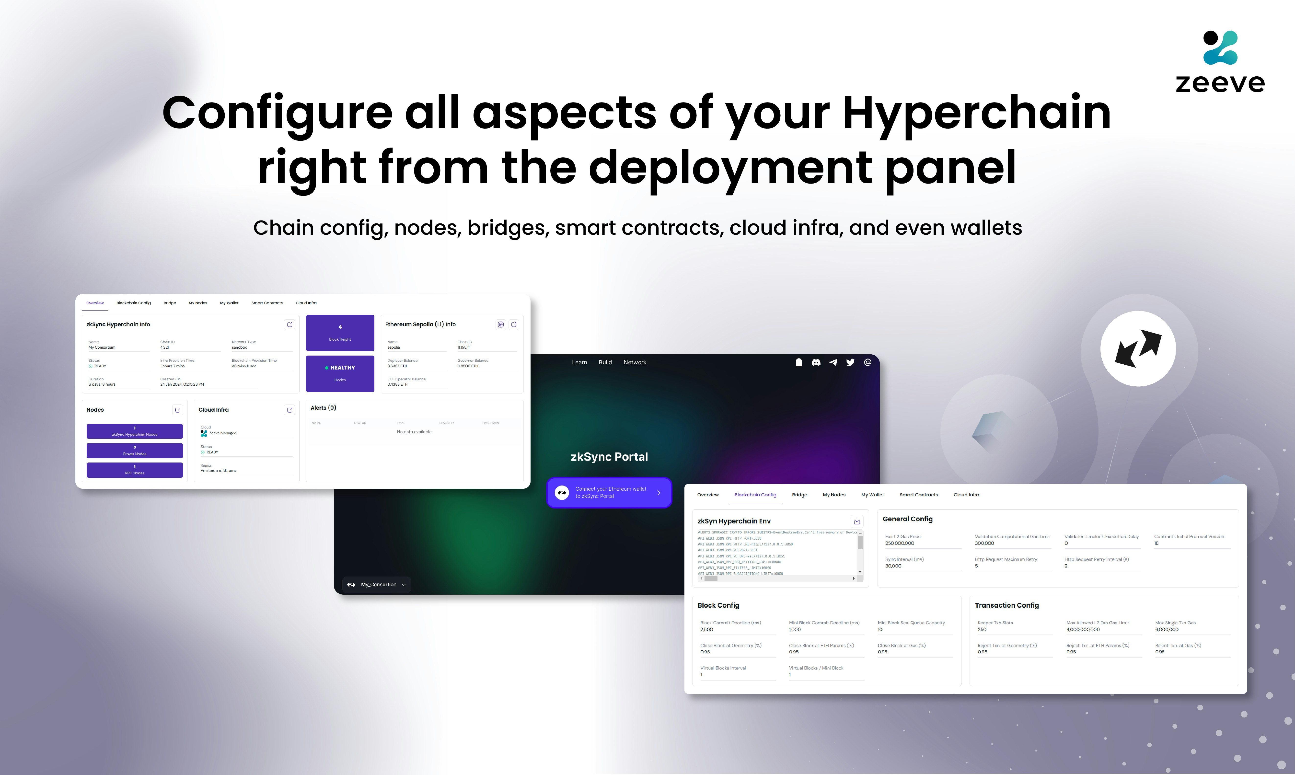 zksync 하이퍼 체인 데넷 - Zeeve Raas와 함께 zksync 하이퍼 체인에 대한 1- 클릭 Devnet을 받으십시오 미디어 1