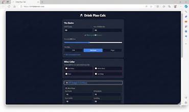 Drink Plan Calc gallery image