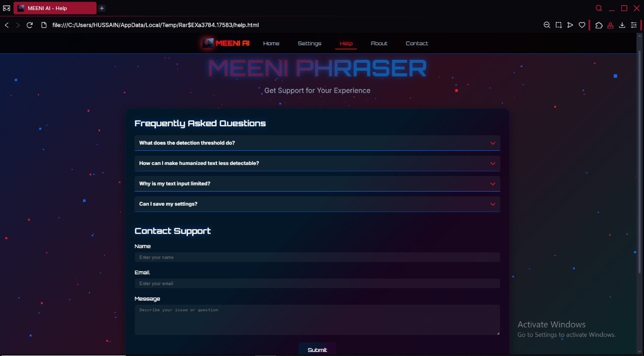 MEENI PHRASER - All-in-one AI content fixer: detector, rewriter media 4