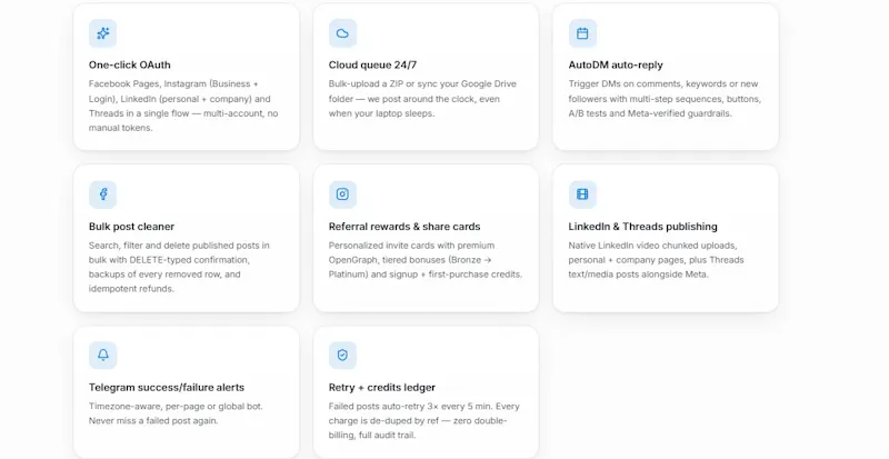 Schedule & automate Your Social Media screenshot 5