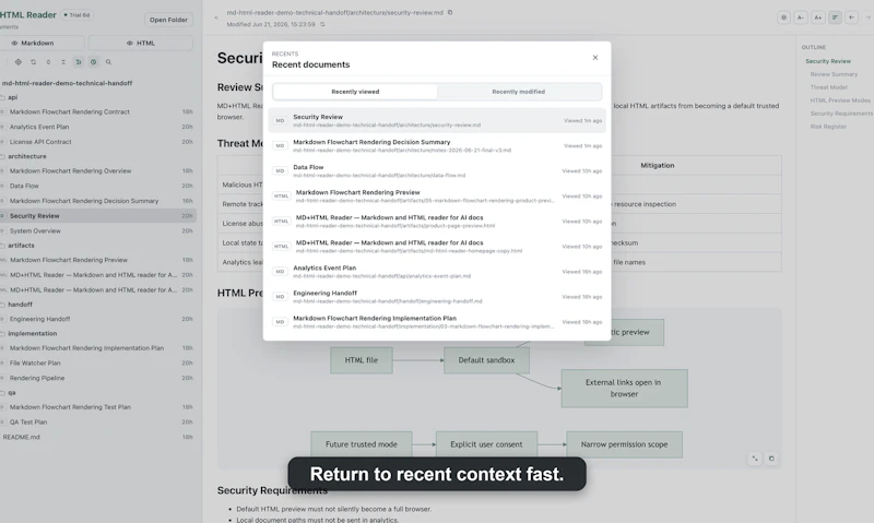 MD+HTML Reader screenshot 3
