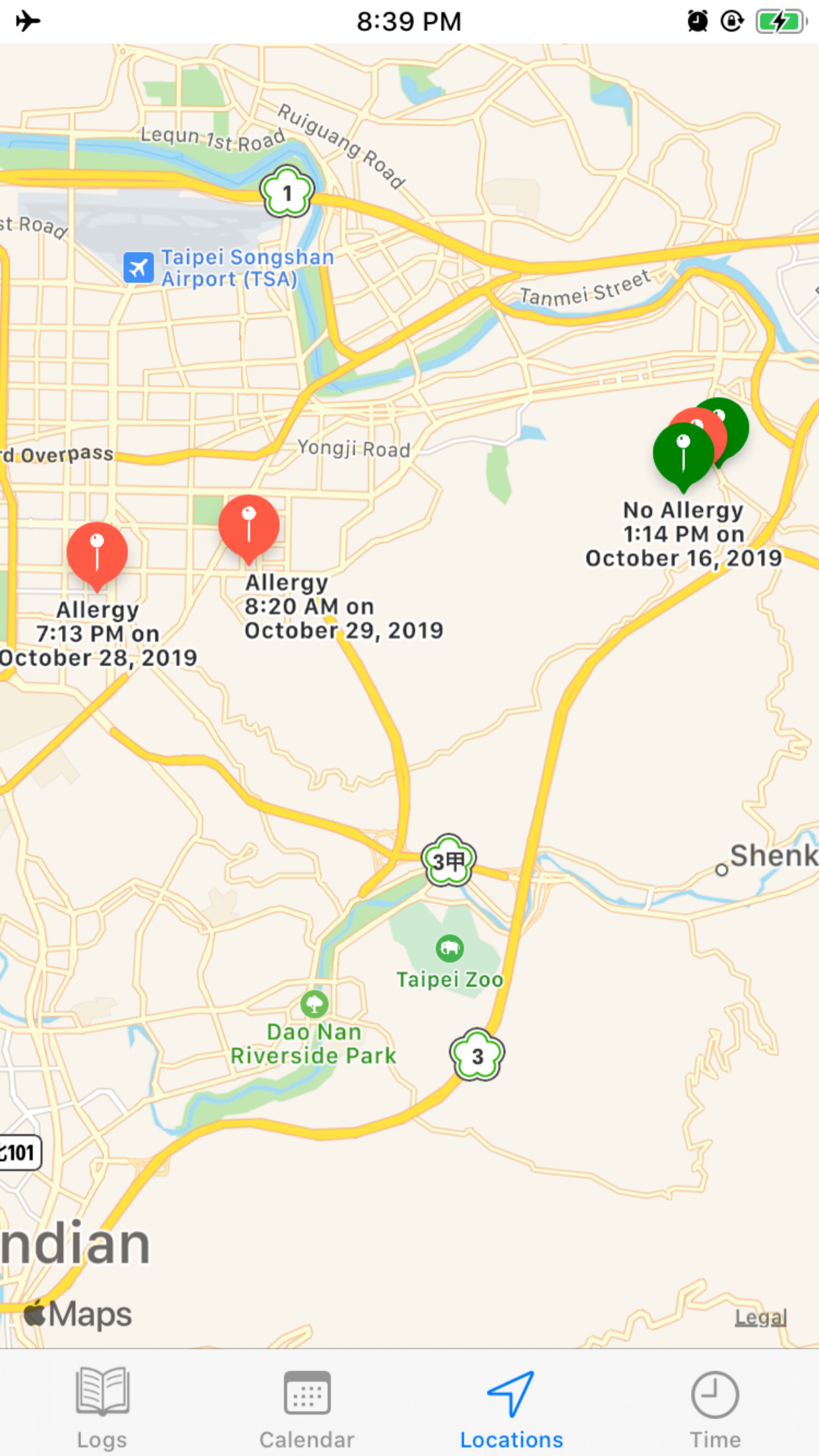Allergy Log Book gallery image
