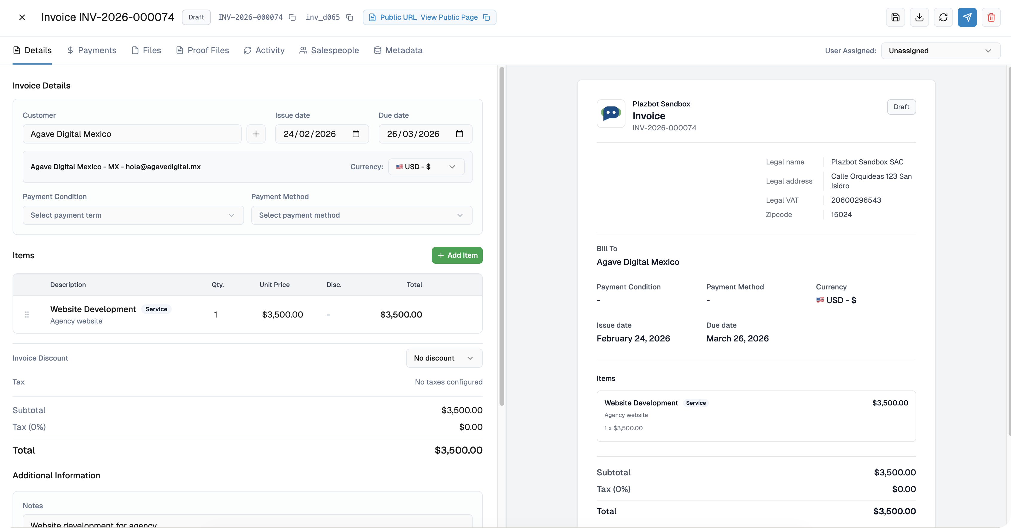 Corebill - Screenshot 5 showing product features and functionality