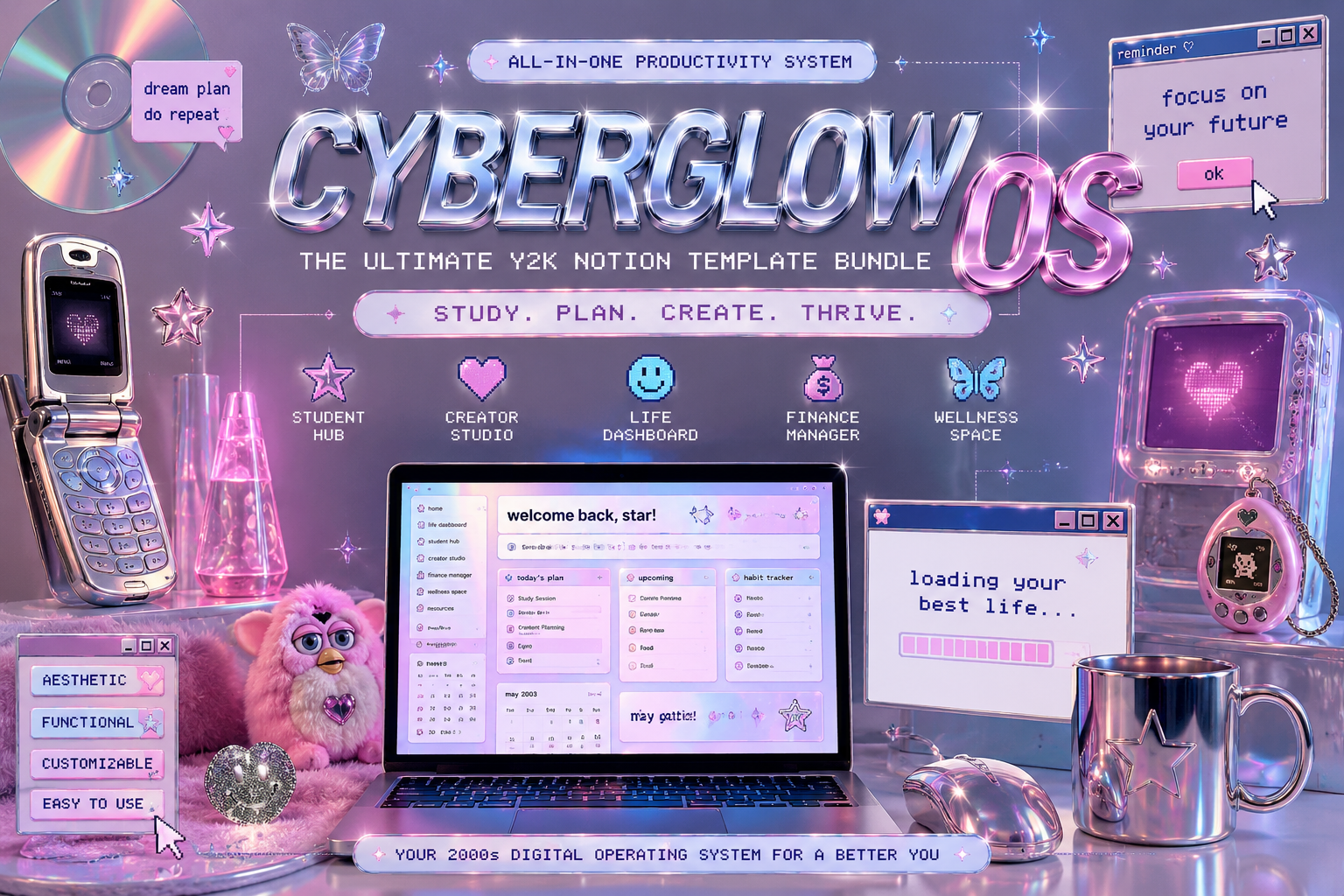 CyberGlow OS gallery image