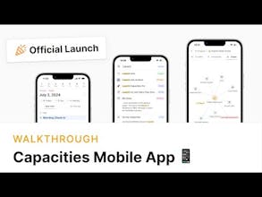 Capacities Mobile App gallery image