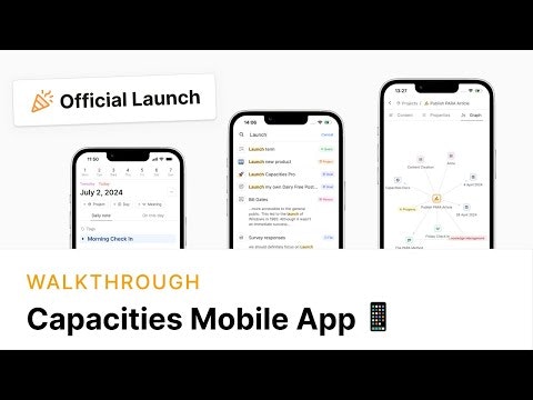 startuptile Capacities Mobile App-Collect connect and reflect.