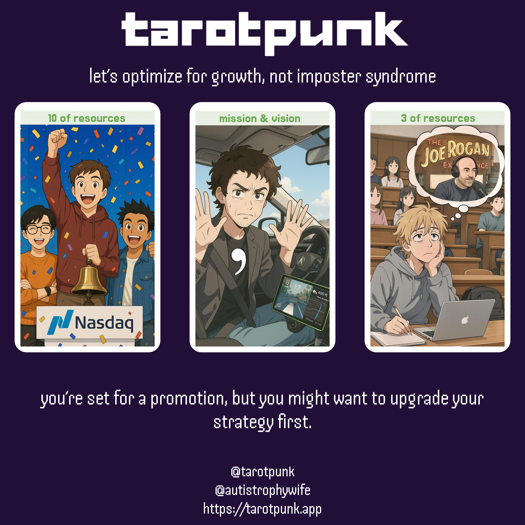 tarotpunk - tech bro... logo