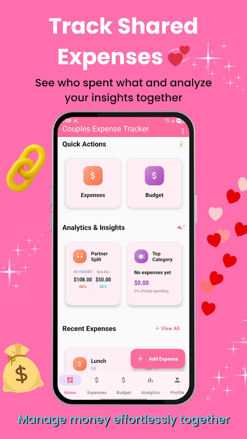 Couples Expense Budget Tracker - Screenshot 5 preview