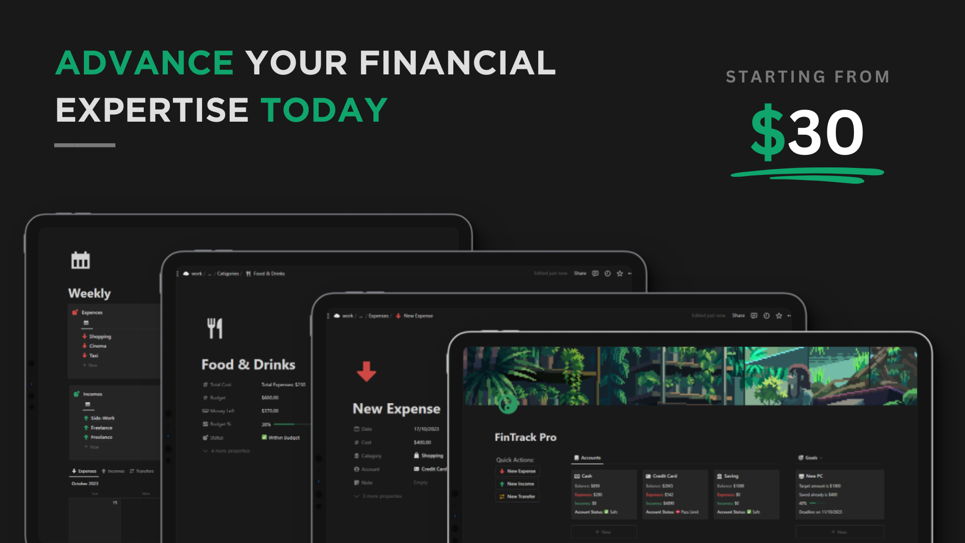 FINTRACK PRO - Uw welvaart plannen, één dollar tegelijk media 4
