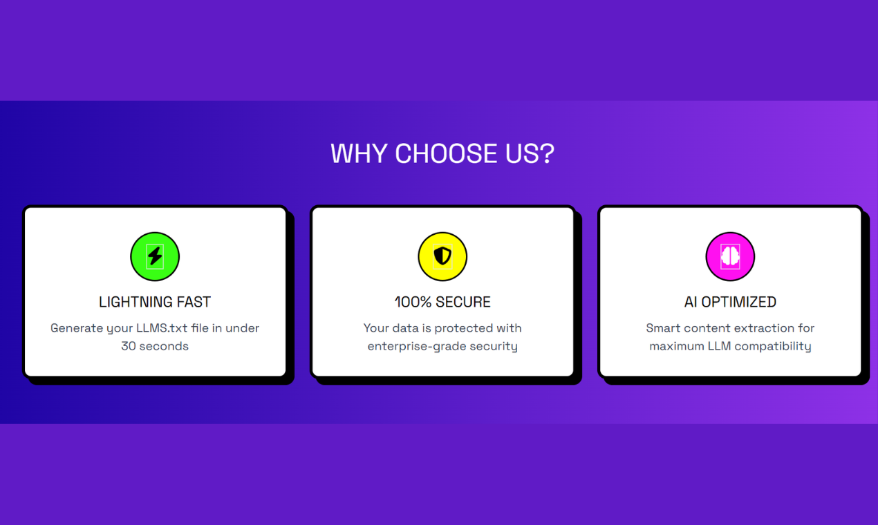 LLMS.txt Generator gallery image