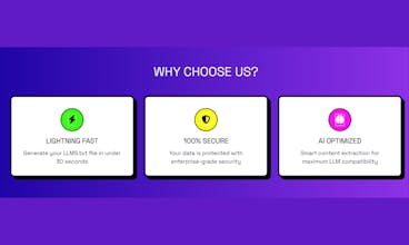 LLMS.txt Generator gallery image