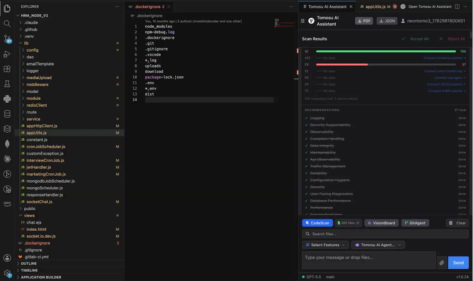 Tomosu screenshot 2