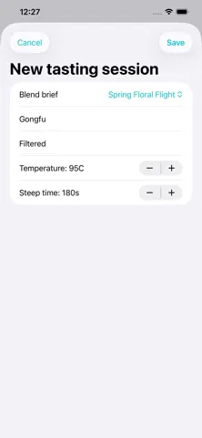BlendFlight: Tea Blend Notes screenshot
