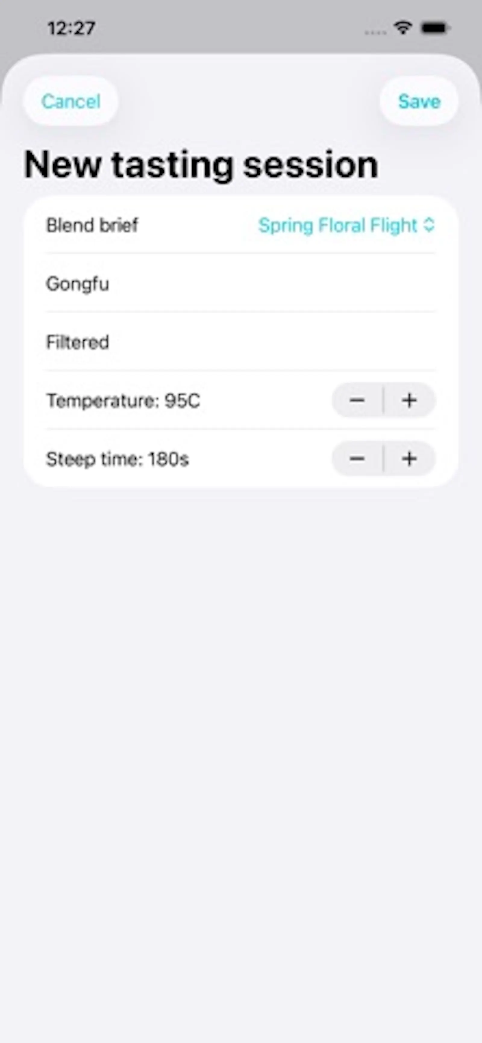 BlendFlight: Tea Blend Notes screenshot 2