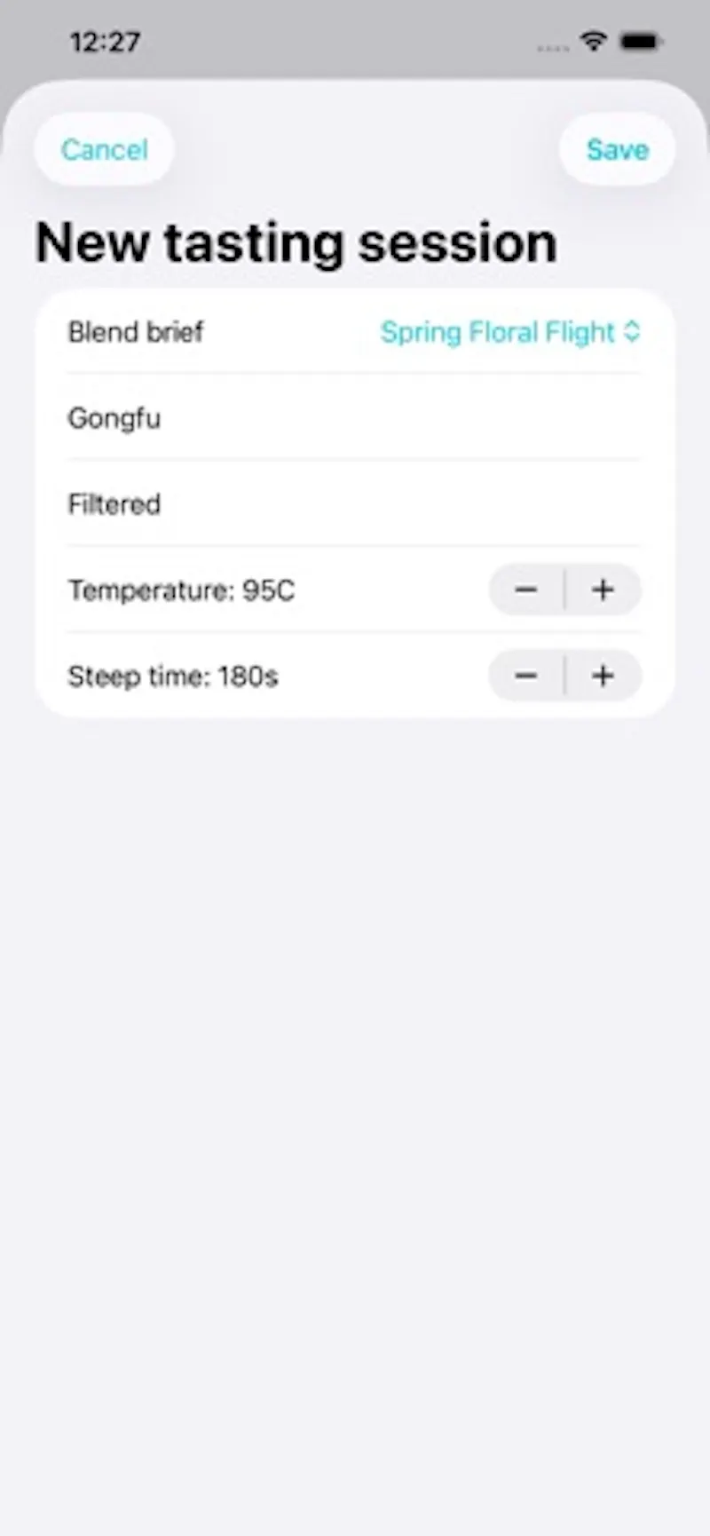 BlendFlight: Tea Blend Notes screenshot 2