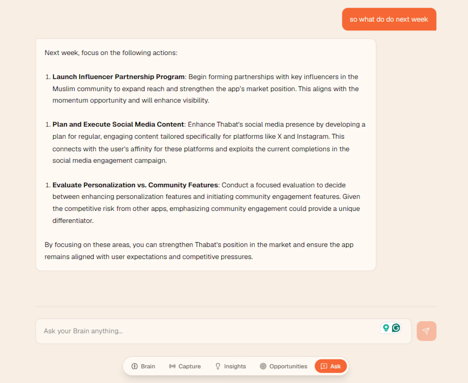 Caret screenshot 7
