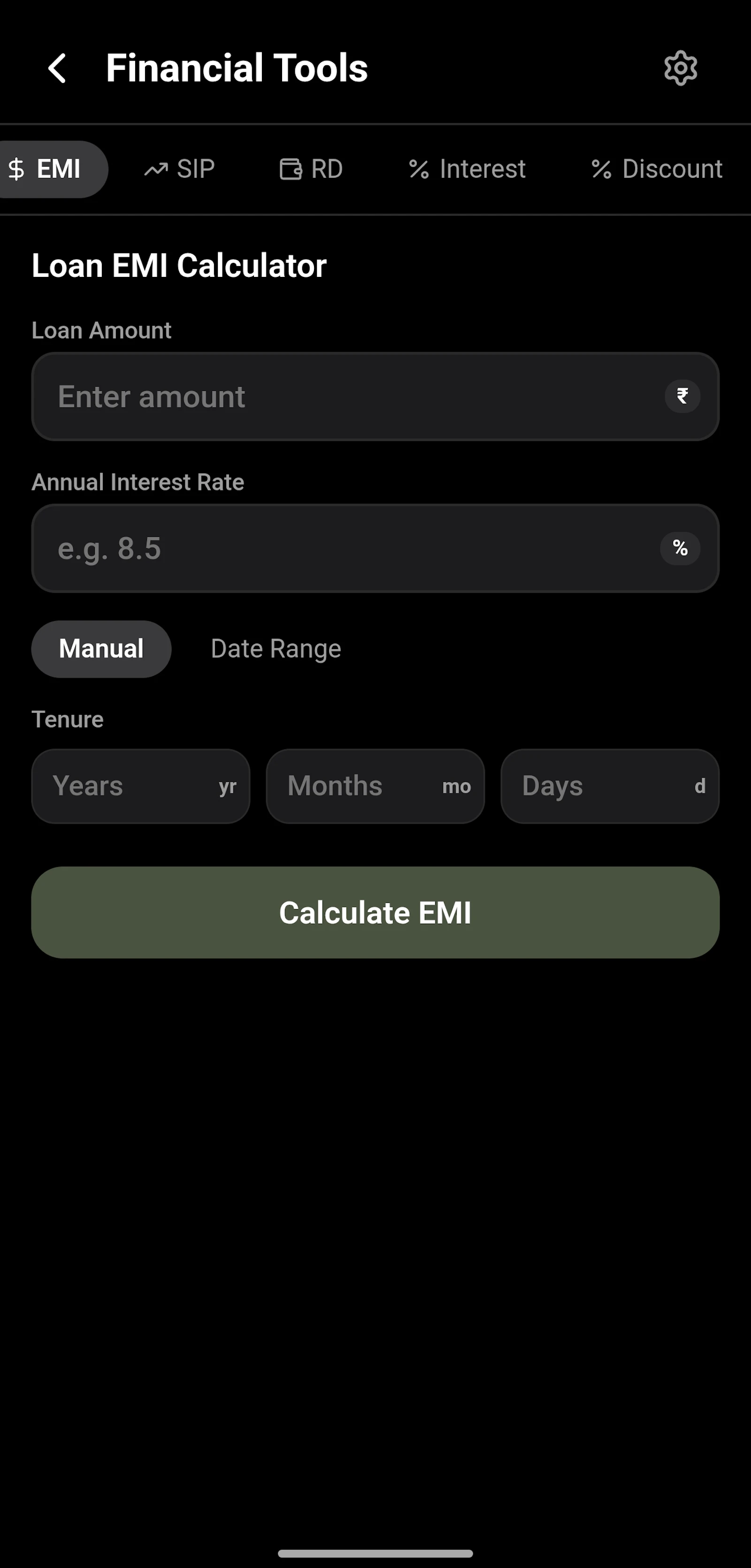 Calc 360 screenshot 2
