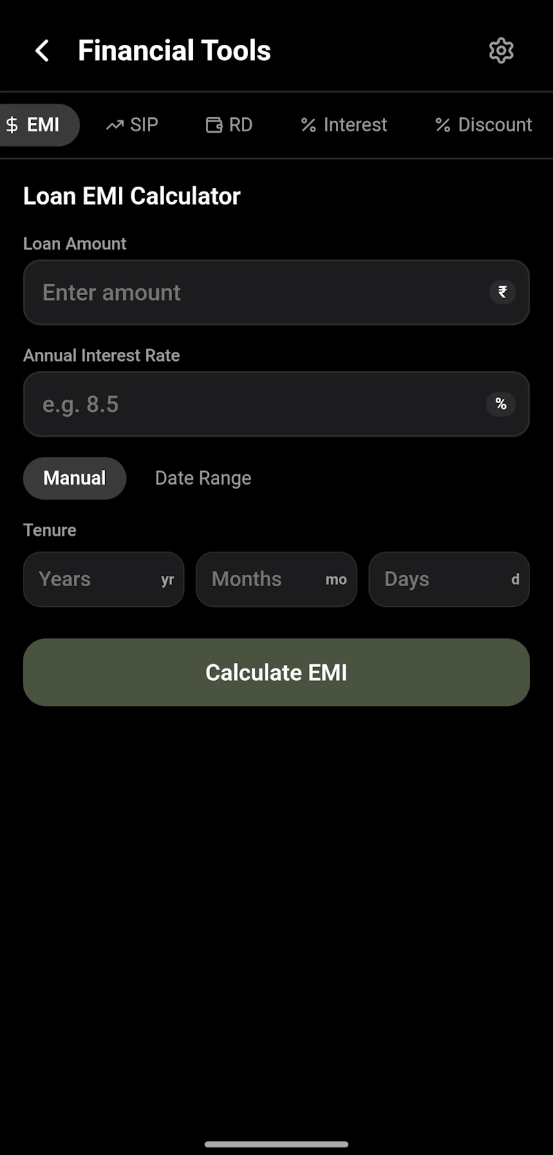Calc 360 screenshot 2