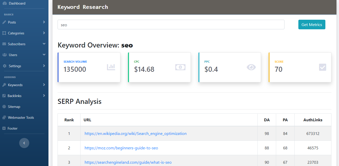 SEOCMS: AI SEO Optimization CMS & Tools gallery image