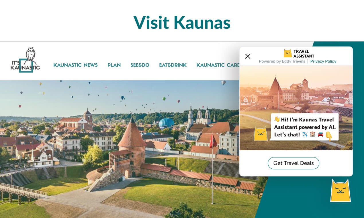 Eddy Travels AI Assistant gallery image