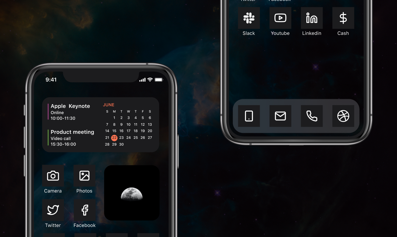 Wheron- iOS 14 icon pack gallery image