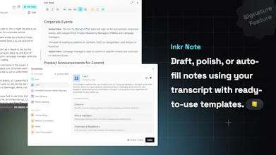 Inkr – Instant & Accurate Transcriptions gallery image