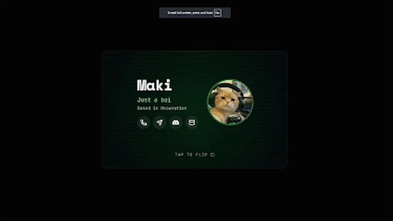 Digital Business Card screenshot 3