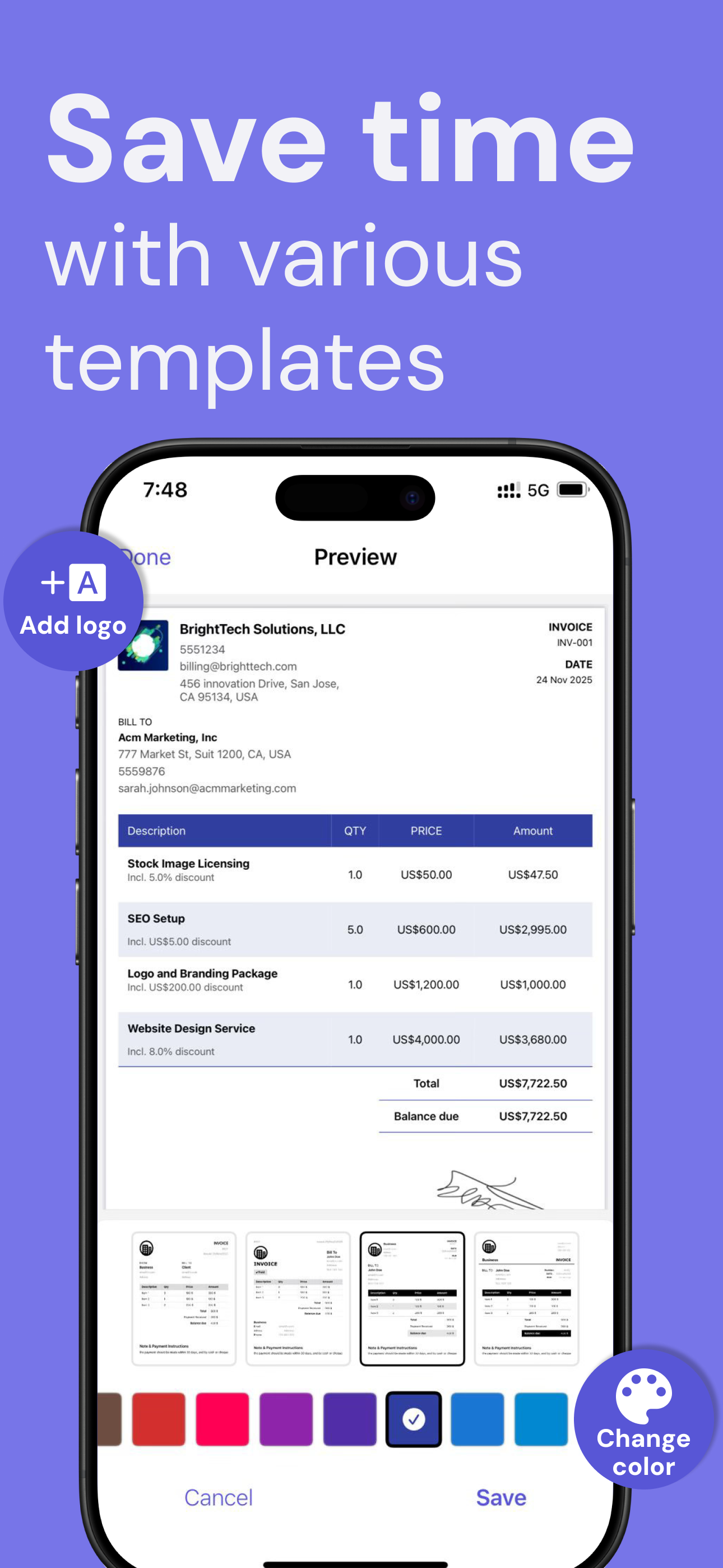 Invoice Maker: InvoiceMate gallery image