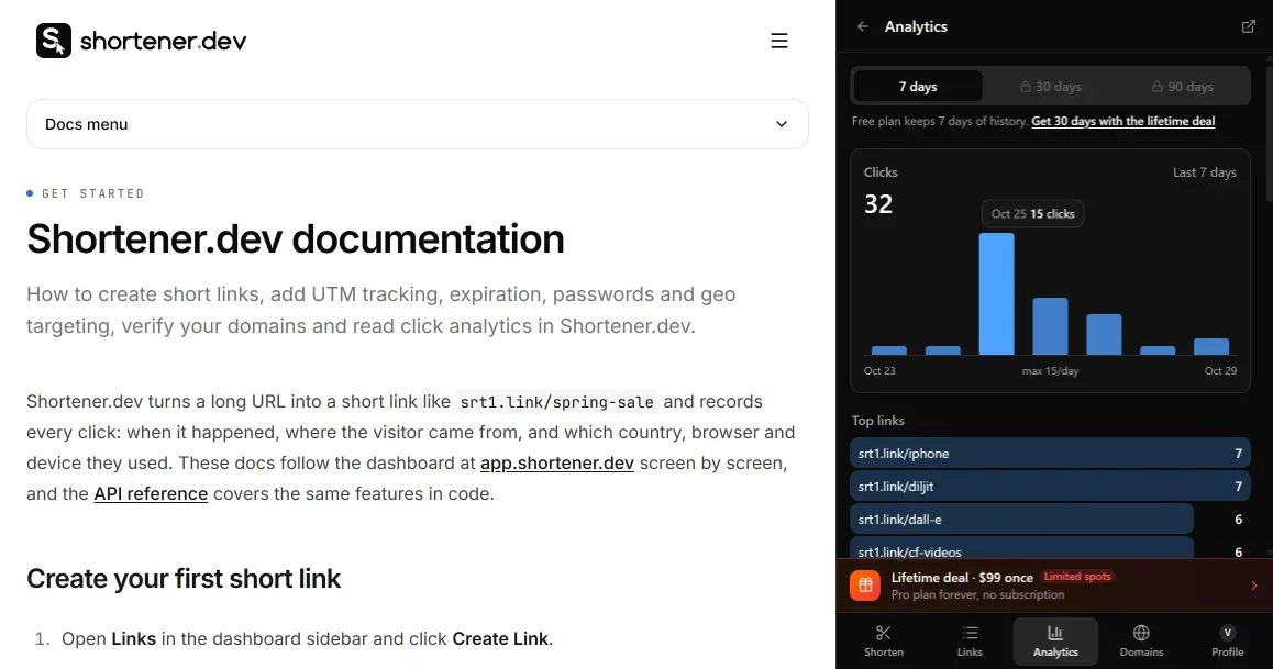Shortener.dev gallery image