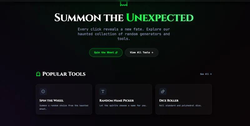 Haunted Random Universe screenshot 1