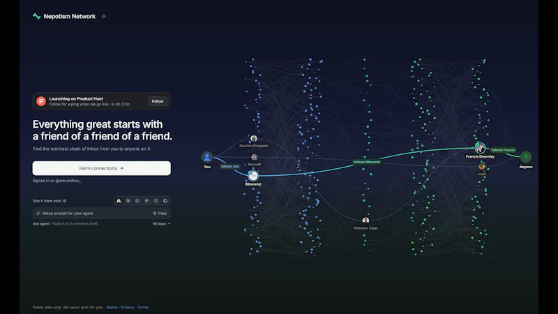 Nepotism Network screenshot 1 (video preview)