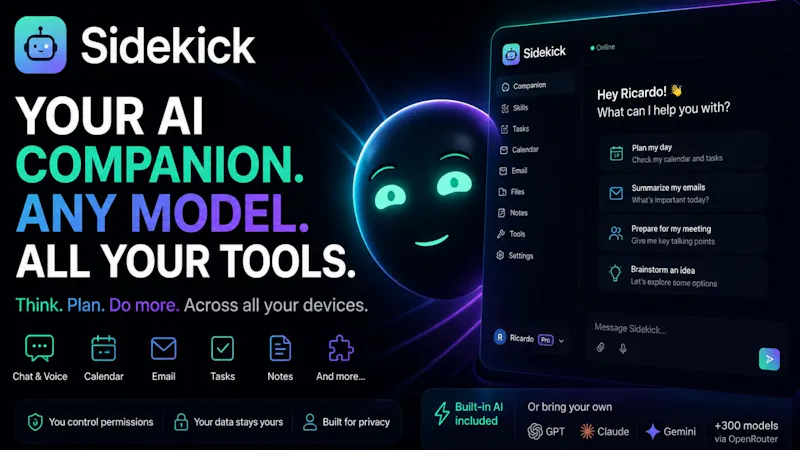 Sidekick screenshot 3