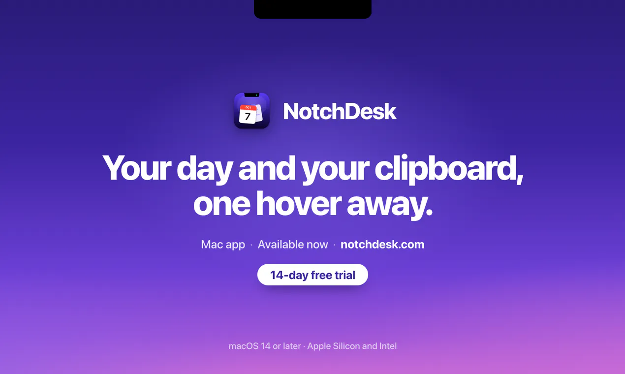 NotchDesk gallery image