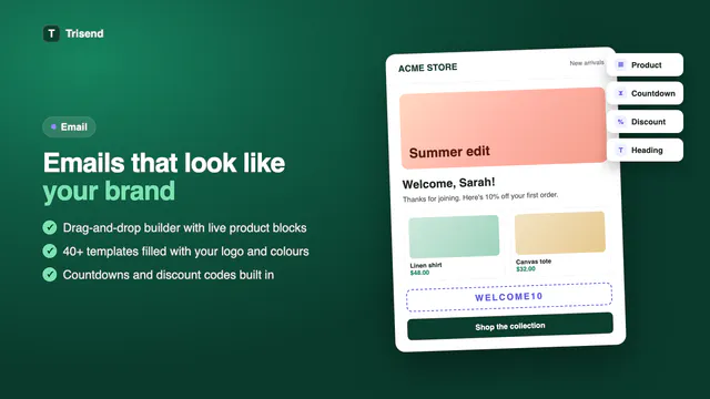 Trisend: Email, WhatsApp & SMS gallery image