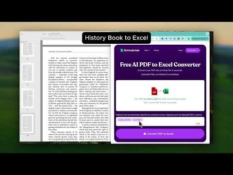 PDF to Excel AI Converter gallery image