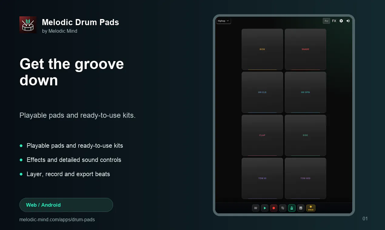Melodic Drum Pads gallery image