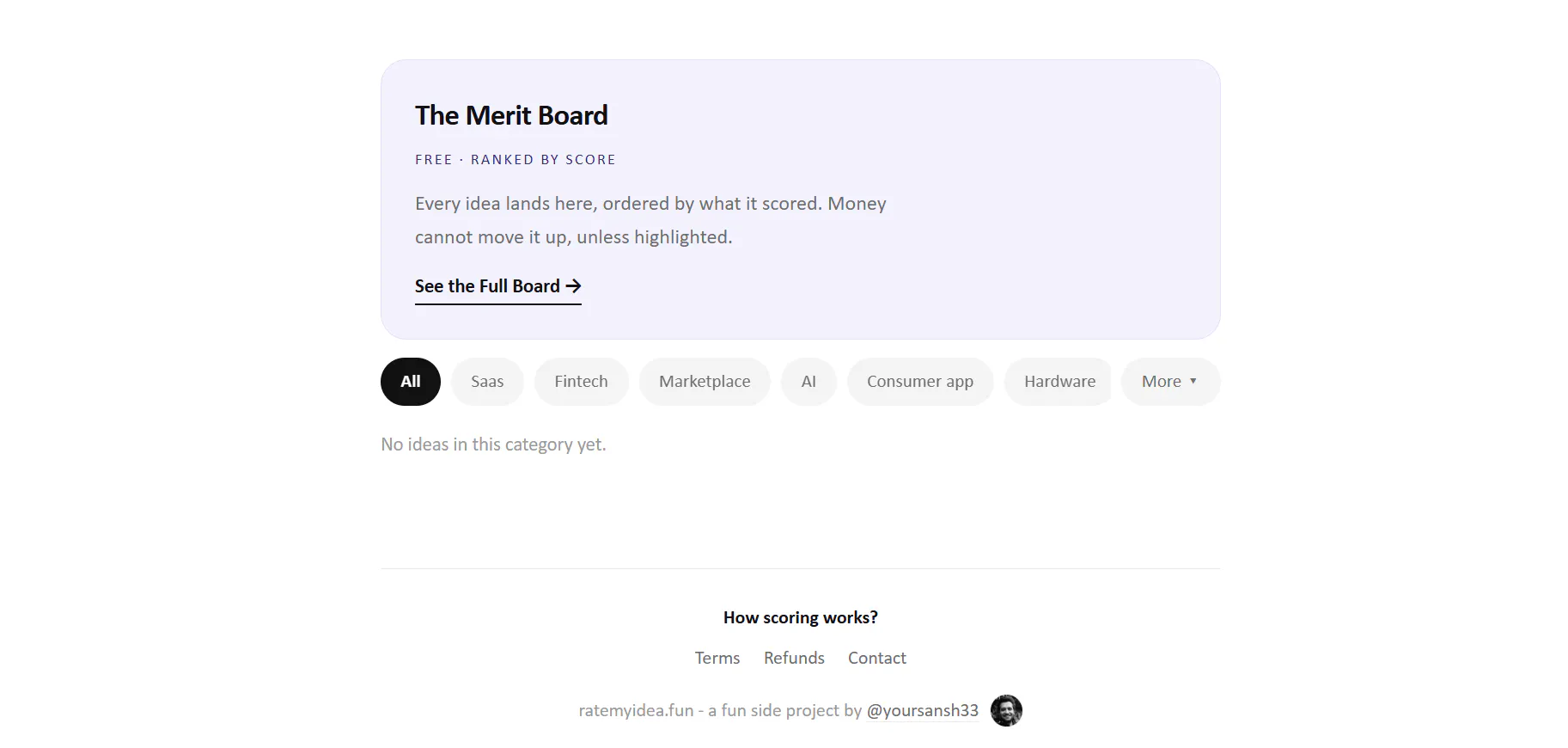 RateMyIdea 截图 3