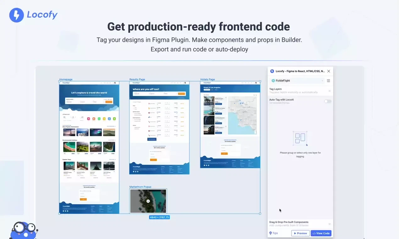 Locofy.ai - Turn Figma designs into code media 3