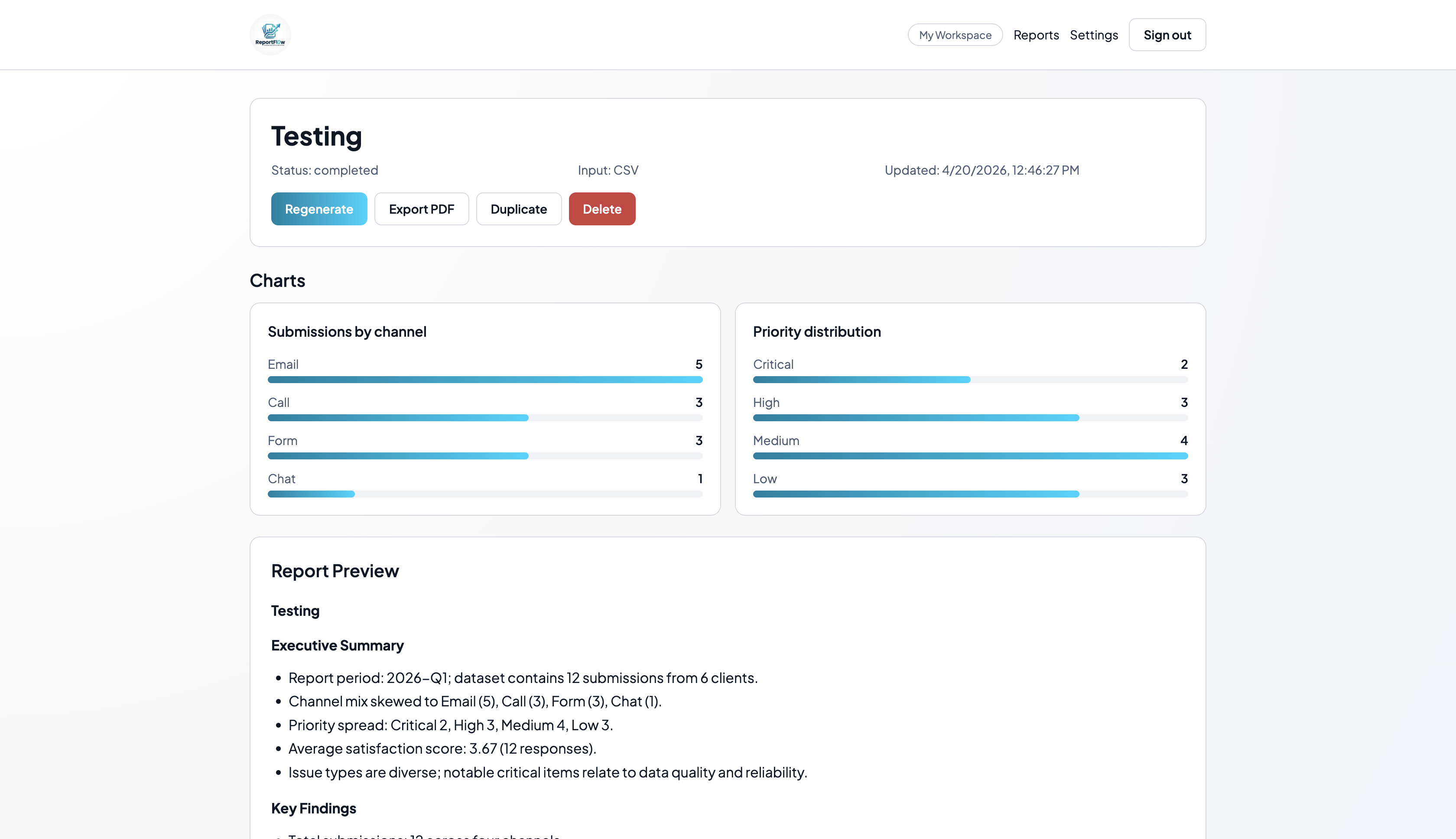 ReportFlow gallery image