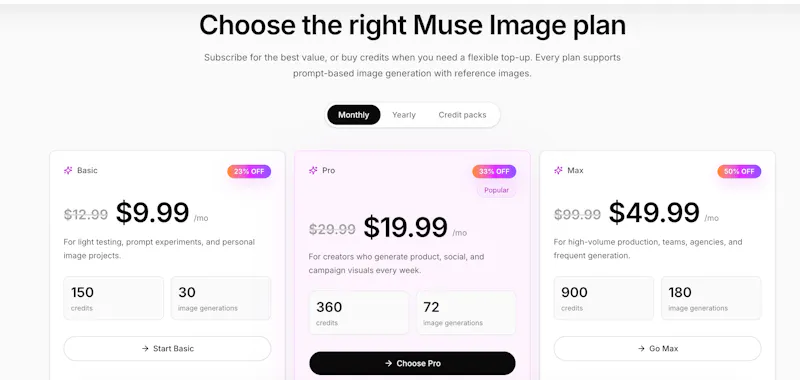 Muse Image AI screenshot 2