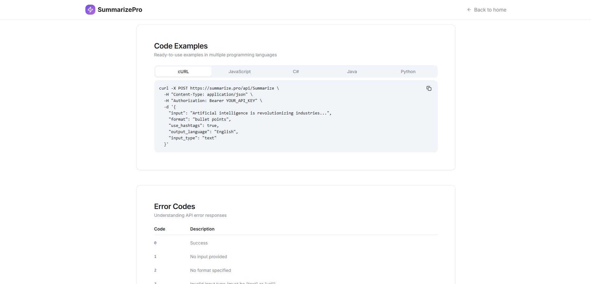 SummarizePro gallery image
