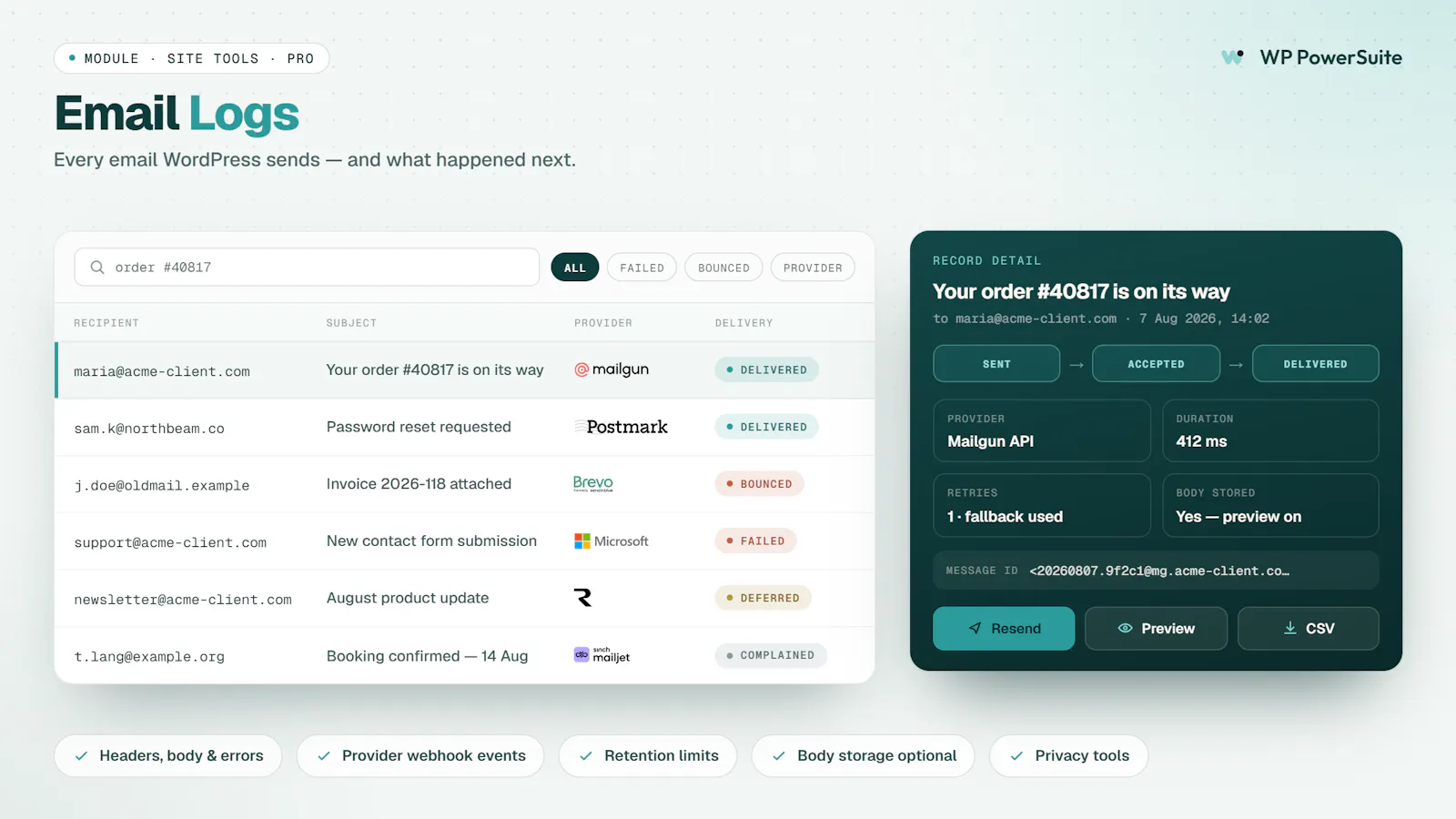 WP PowerSuite screenshot 7