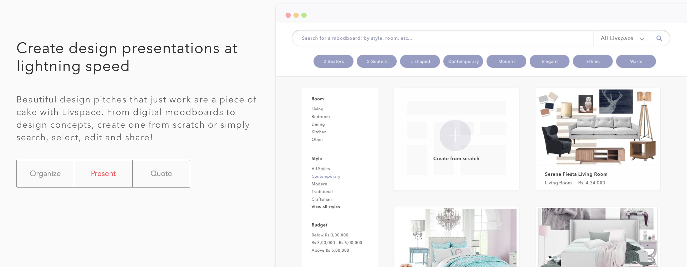 Livspace gallery image