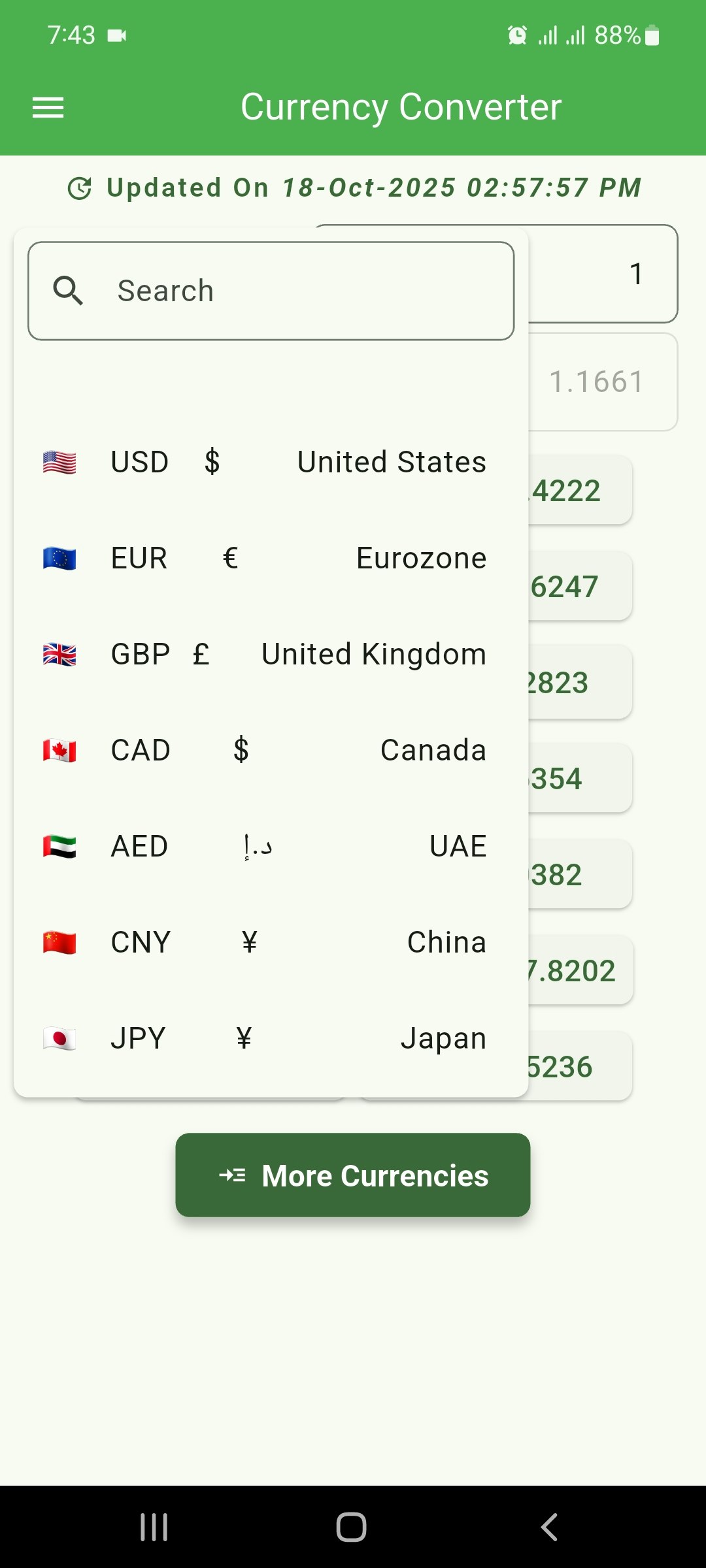 Fast Currency Converter gallery image